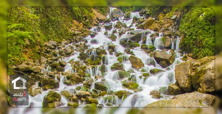 آبشار آب پری از زیباترین جاذبه گردشگری رویان