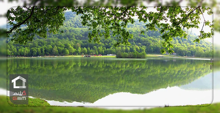 قابی زیبا از دریاچه آبیدر مازندران