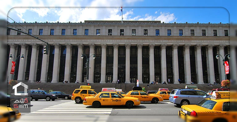 اداره پست نیویورک در کشور آمریکا