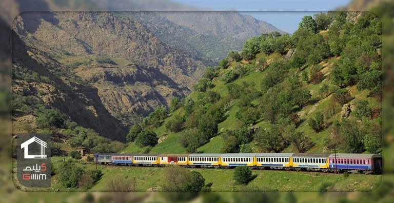 جنگل‌های مسیر زیبای قطار تهران رشت