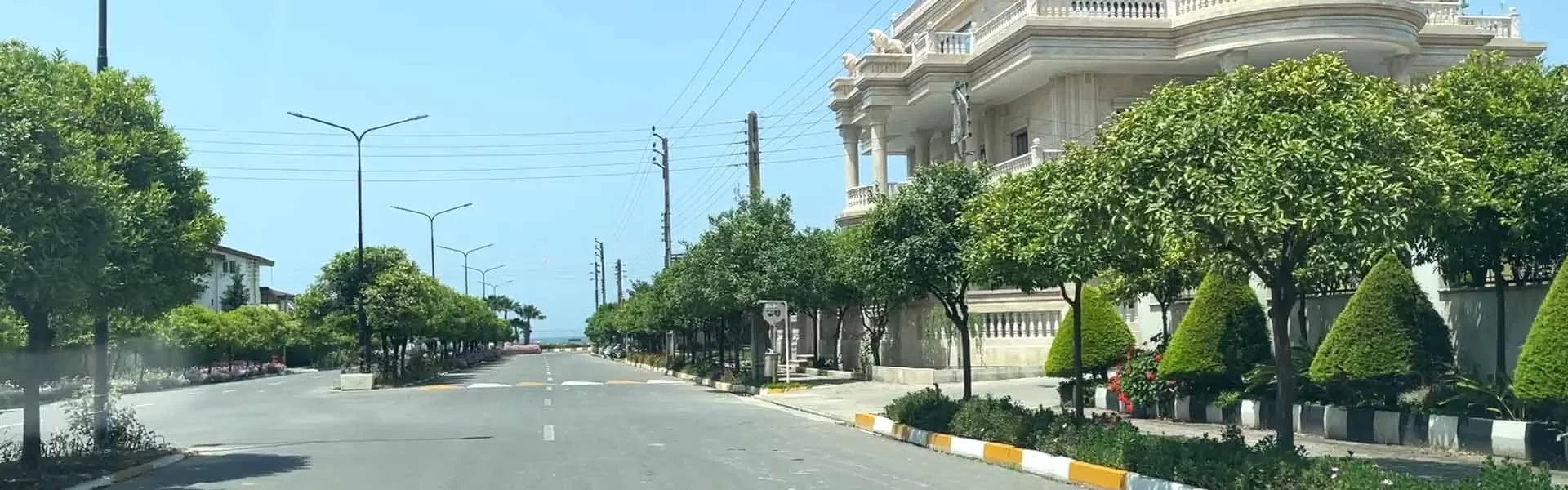 نمای دیگر از خیابان شهرک پزشکان ایزدشهر