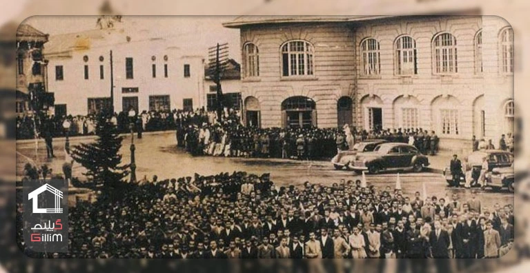 تصویر قدیمی از میدان شهرداری