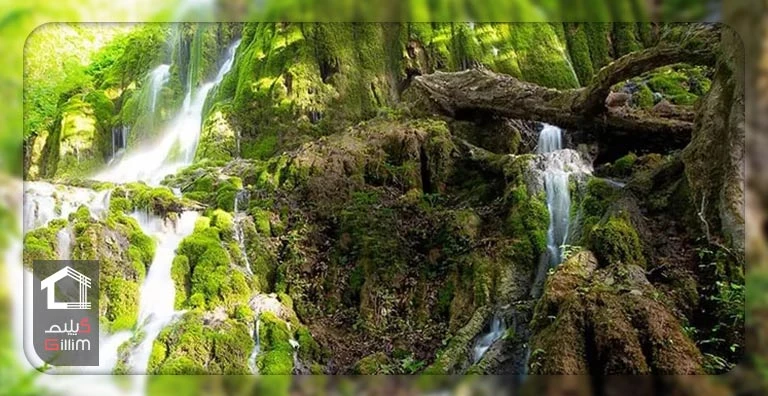 آبشار بولا در جنگل‌های سنگده
