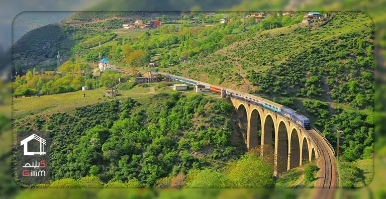 جاذبه‌های بکر مسیر قطار تهران شمال